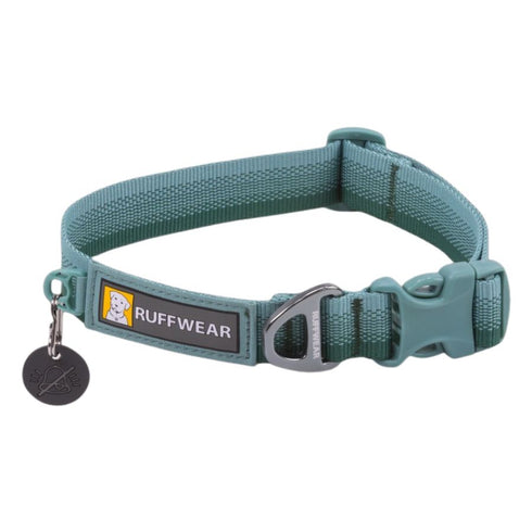 RuffWear Front Range Dog Collar Large 14"-20" River Rock Green - Poudre Pet & Feed Supply