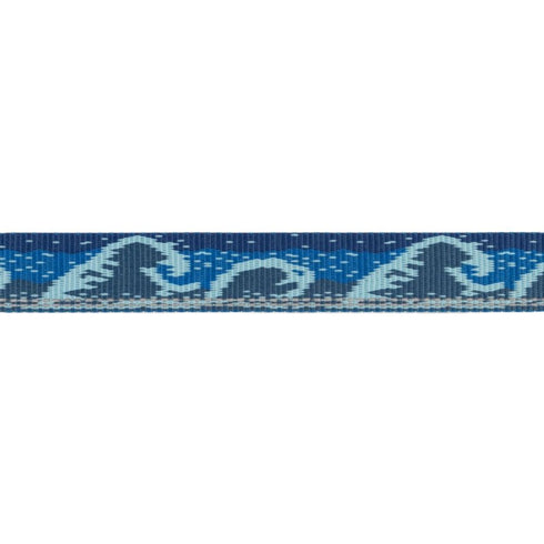 RuffWear Crag Reflective Dog Collar 14-20" Midnight Wave - Poudre Pet & Feed Supply 3