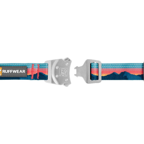 RuffWear Top Rope Dog Collar 11-14" Sunset - Poudre Pet & Feed Supply 3