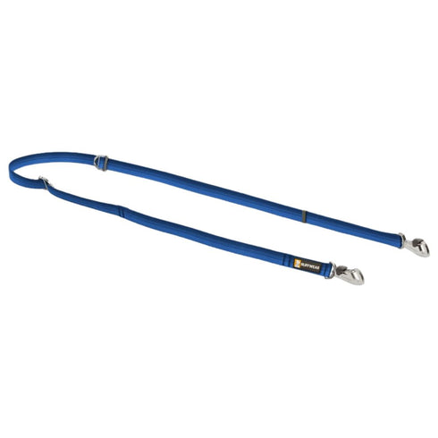 RuffWear Switchbak Double-Ended Dog Leash 7' Blue Pool - Poudre Pet & Feed Supply 4