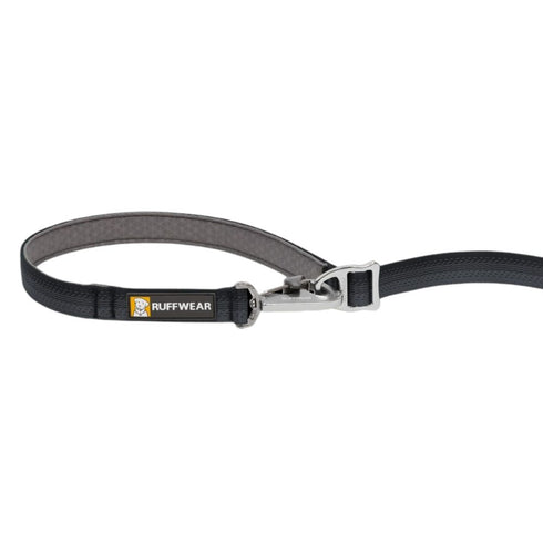 RuffWear Switchbak Double-Ended Dog Leash 7' Basalt Gray - Poudre Pet & Feed Supply 3