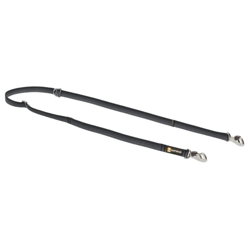 RuffWear Switchbak Double-Ended Dog Leash 7' Basalt Gray - Poudre Pet & Feed Supply 4