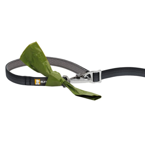 RuffWear Switchbak Double-Ended Dog Leash 7' Basalt Gray - Poudre Pet & Feed Supply 6