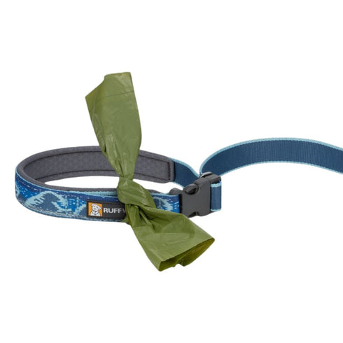 RuffWear Crag Reflective Dog Leash 6' Midnight Wave - Poudre Pet & Feed Supply 6
