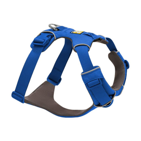 RuffWear Front Range Dog Harness Medium Blue Pool - Poudre Pet & Feed Supply