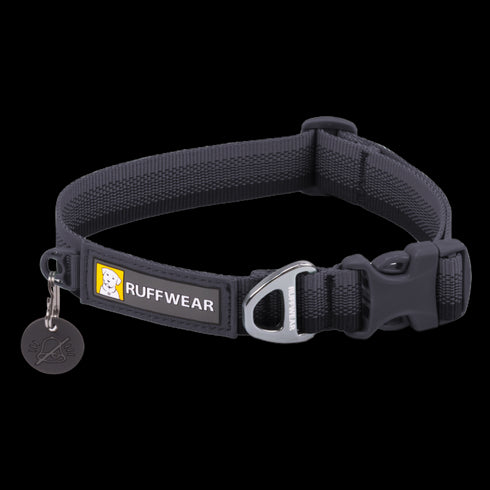 RuffWear Front Range Dog Collar Large 20-26" Basalt Gray - Poudre Pet & Feed Supply