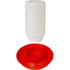 Little Giant Mason Jar Screw-On Poultry Red Waterer Base for Birds