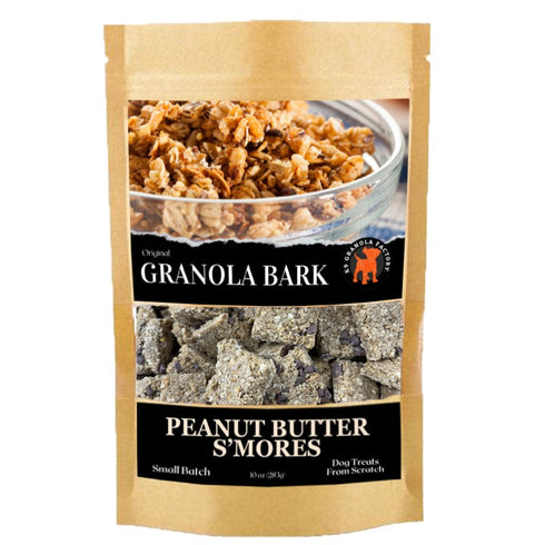 K9 Granola BARK Peanut Butter S'mores Dog Treats 10oz - Poudre Pet & Feed Supply