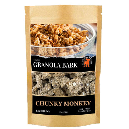 K9 Granola BARK Chunky Monkey Dog Treats 10oz - Poudre Pet & Feed Supply