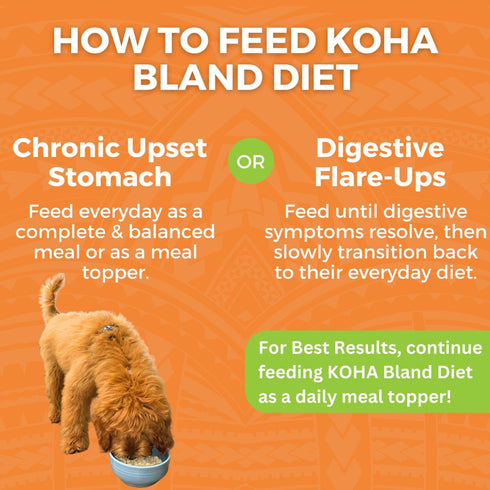 Koha Limited Ingredient Bland Diet Chicken & White Rice Dog Food 12.5oz Poudre Pet & Feed Supply 6