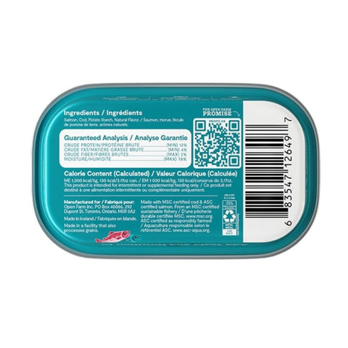 Open Farm Salmon & Cod Cat Food Topper 3.17oz - Poudre Pet & Feed Supply 2