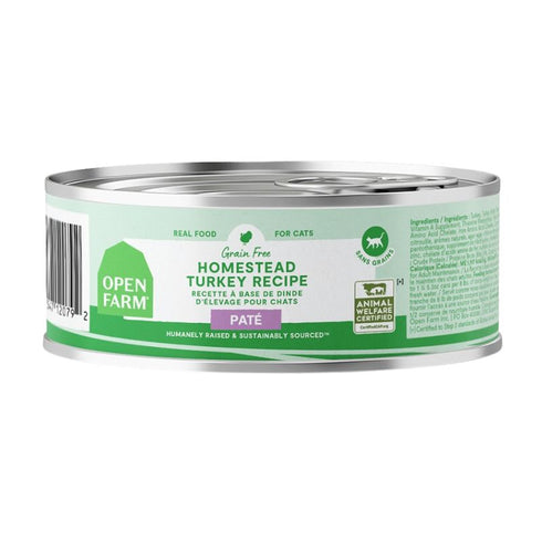 Open Farm Homestead Turkey Pate Wet Cat Food 5.3oz - Poudre Pet & Feed Supply