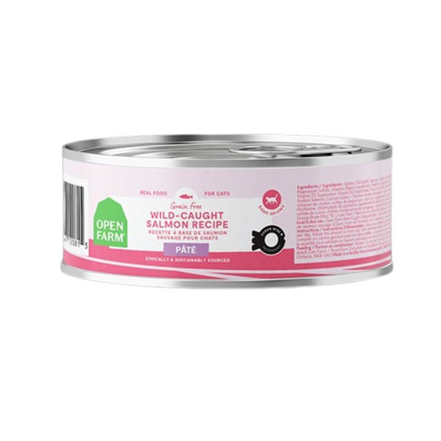 Open Farm Wild-Caught Salmon Pate Wet Cat Food 5.3oz - Poudre Pet & Feed Supply