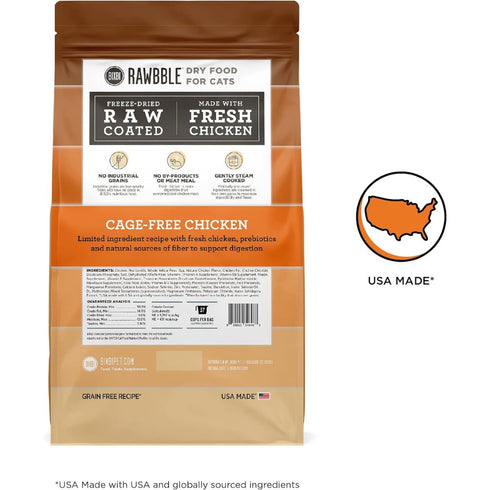 Bixbi Rawbble Chicken Dry Cat Food 10lb - Poudre Pet & Feed Supply 2