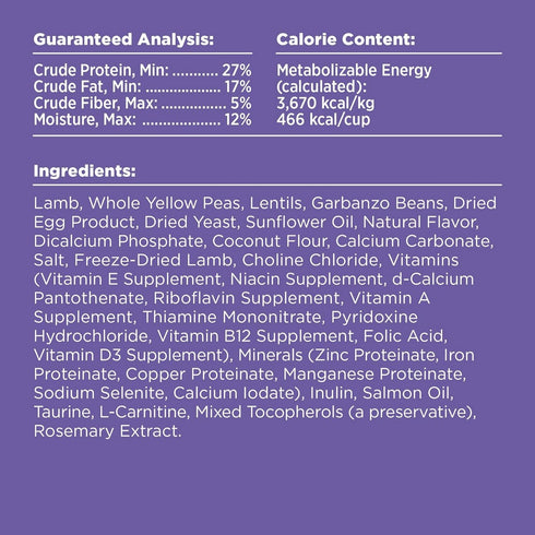 Bixbi Pet Rawbble Lamb Dry Dog Food 4lb - Poudre Pet & Feed Supply 4