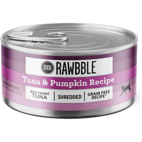 Bixbi Pet Rawbble Shredded Tuna & Pumpkin Wet Cat Food 5oz - Poudre Pet & Feed Supply