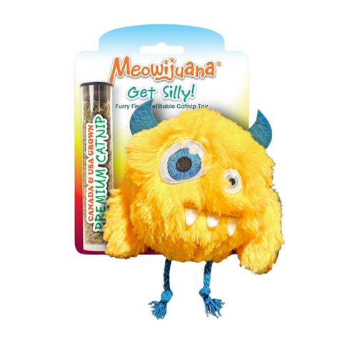 Meowijuana Get Silly Refillable Furry Fiend Cat Toy - Poudre Pet & Feed Supply