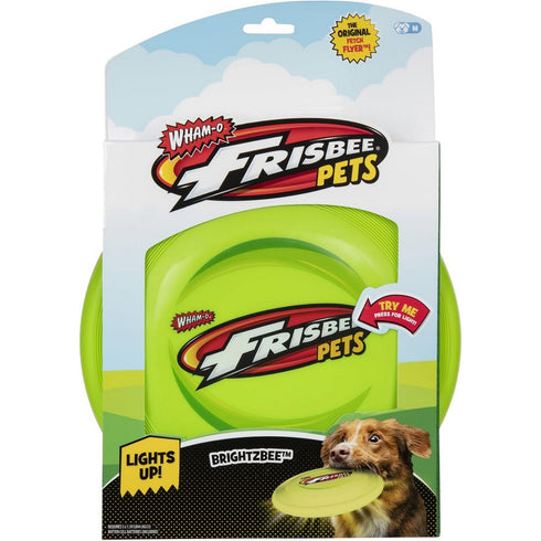 Wham-O Pets Frisbee Brightzbee Light Up Disc Flyer Dog Toy - Poudre Pet & Feed Supply 3