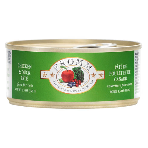 Fromm Cat Four-Star Chicken Duck Pate Wet Cat Food 3oz - Poudre Pet & Feed Supply