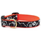 Up Country Bone Jangles Pattern Dog Collar, Small (9"-15") 5/8"