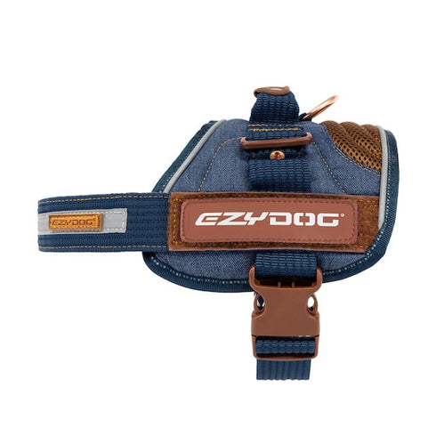 EzyDog Denim Convert Dog Harness XL - Poudre Pet & Feed Supply 2