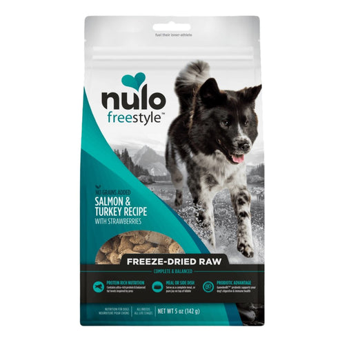 Nulo Freeze-Dried Raw Turkey & Salmon Dog Food 18oz - Poudre Pet & Feed Supply