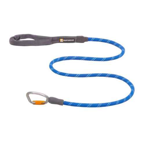 RuffWear Knot-a-Leash Rope Dog Lead Large Blue Pool - Poudre Pet & Feed Supply
