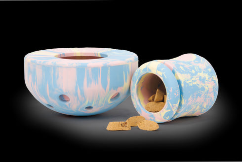 RuffWear Porcini™ Dog Toy Blue Prism