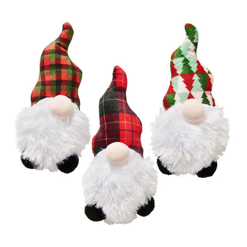 Spot Holiday Gnome Catnip Toys 6" Assorted - Poudre Pet & Feed Supply