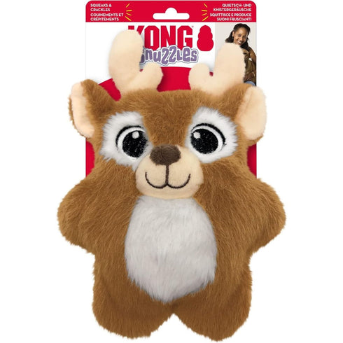 Kong Holiday Plush Christmas Dog Toy with Squeakers Medium - Poudre Pet & Feed Supply 3