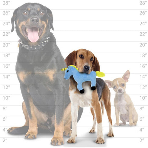 Tuffy's Mighty Jr Liar Unicorn Dog Toy - Poudre Pet & Feed Supply 4