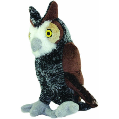 Tuffy's Mighty Jr NatureE Owl Dog Toy - Poudre Pet & Feed Supply