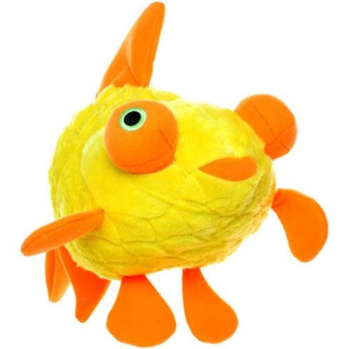 Tuffy's Mighty Massive Ocean Goldfish Squeaker Dog Toy - Poudre Pet & Feed Supply 2