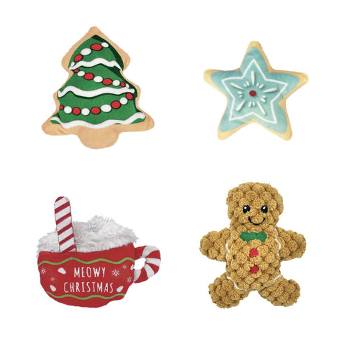 Kong Holiday Scrattles Cafe Cat Toy Each - Poudre Pet & Feed Supply