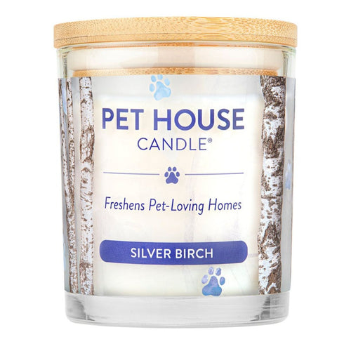 Candle Pet House Silver Birch Candle - Poudre Pet & Feed Supply