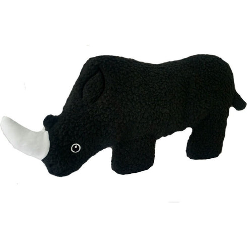 Dog Star Wildlife Gertie Black Rhino Dog Toy - Poudre Pet & Feed Supply