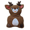 Dog Star Christmas Wildlife Reindeer Fleece Dog Toy - Poudre Pet & Feed Supply