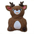 Dog Star Christmas Wildlife Reindeer Fleece Dog Toy - Poudre Pet & Feed Supply