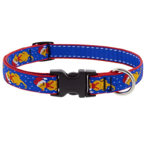 Lupine MicroBatch Dog Collar 1/2" x 6"-9" Snow Pup - Poudre Pet & Feed Supply