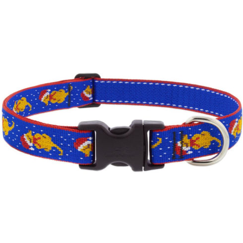 Lupine MicroBatch Dog Collar 1" x 16"-28" Snow Pup - Poudre Pet & Feed Supply
