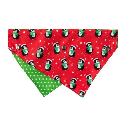 FuzzYard Snowday Penguin Bandana Small/Medium - Poudre Pet & Feed Supply