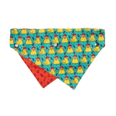 FuzzYard Merry Quackmas Christmas Bandana & Bowtie 2Pack Small/Medium - Poudre Pet & Feed Supply 3