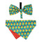 FuzzYard Bandana Bowtie Merry Quackmas Dog 2 Pack Large - Poudre Pet & Feed Supply