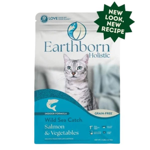 EarthBorn Wild Sea Catch Grain Free Dry Cat Food 4lb - Poudre Pet & Feed Supply