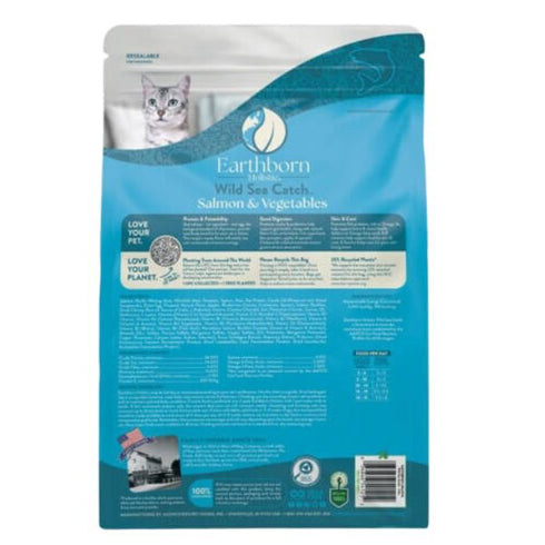 EarthBorn Wild Sea Catch Grain Free Dry Cat Food 4lb - Poudre Pet & Feed Supply 2