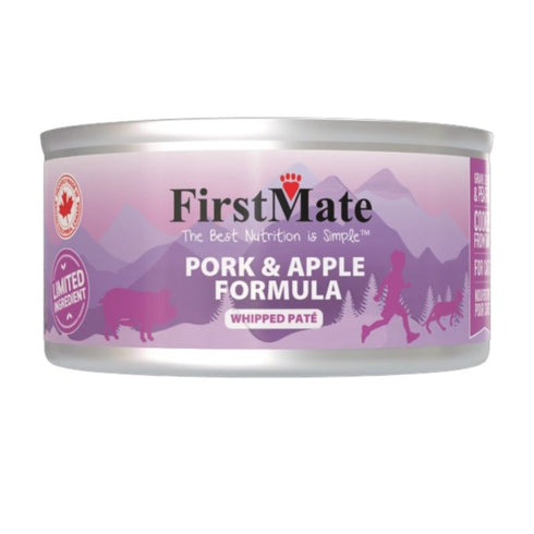 First Mate Pork & Apple LID Wet Cat Food 5.5oz - Poudre Pet & Feed Supply