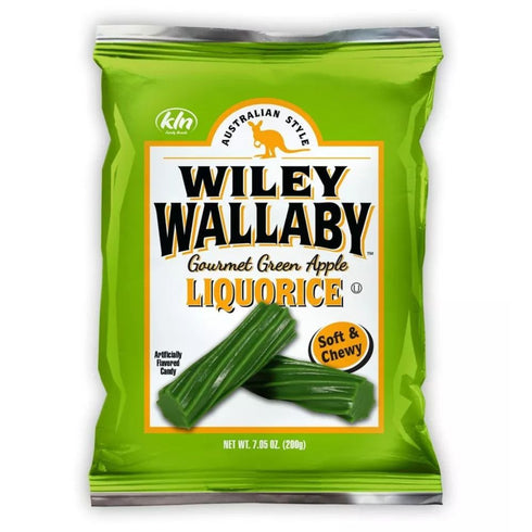 Wiley Wallaby Green Apple Licorice 7.05oz