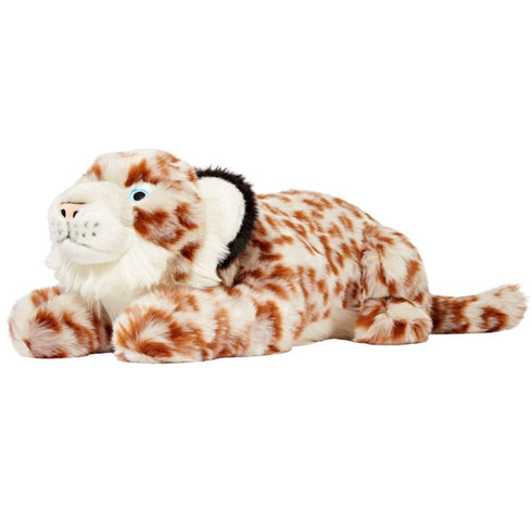Fluff & Tuff Mongo The Snow Leopard Dog Toy - Poudre Pet & Feed Supply 2