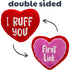Huxley & Kent First Lick Heart Dog Toy (Double-Sided) Small Toy - Poudre Pet & Feed Supply 2