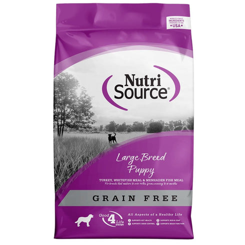 NutriSource Large Breed Puppy Grain Free Dry Dog Food 4lb - Poudre Pet & Feed Supply